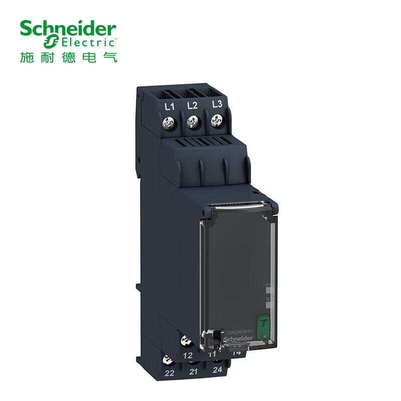 原裝進口施耐德控制繼電器RM22TG20相序保護器三相監測